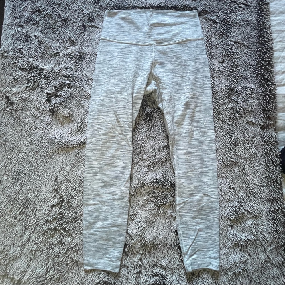 Lululemon heather gray leggings